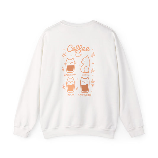 Cozy Coffee Lover Sweatshirt – Unisex, Casual & Cute Gift Idea
