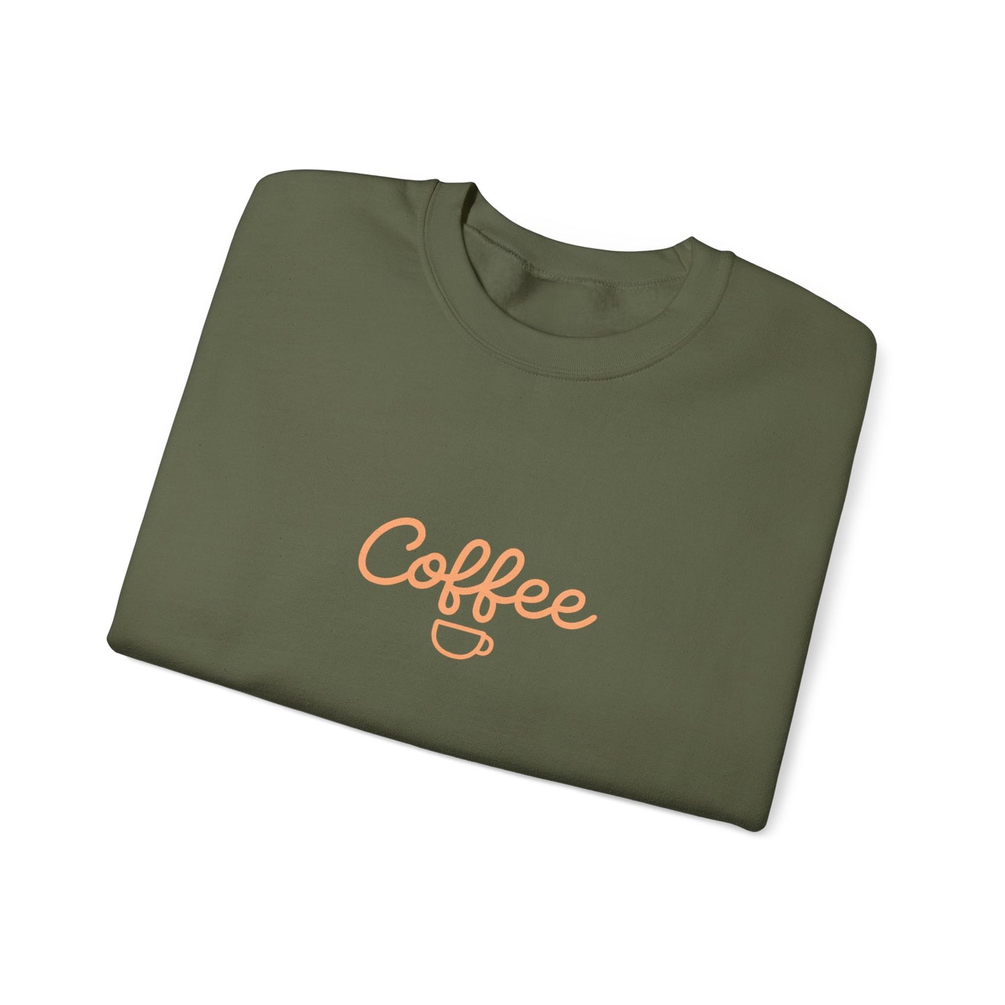 Cozy Coffee Lover Sweatshirt – Unisex, Casual & Cute Gift Idea